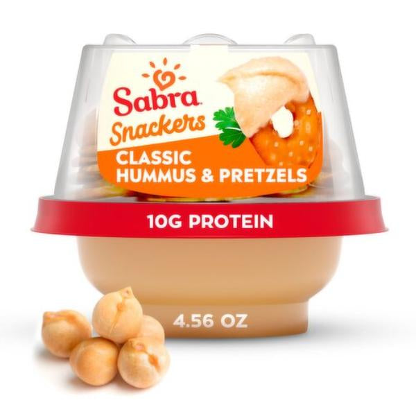 Sabra Smart Snackers Classic Hummus & Pretzels, 4.56 oz