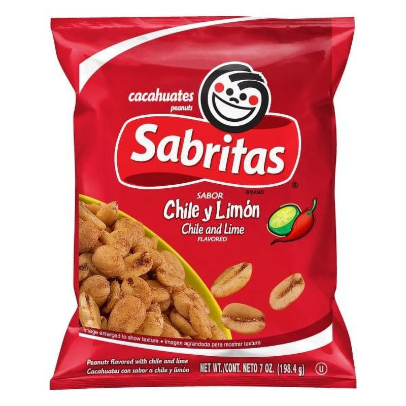 Sabritas Peanuts Chile Lime Flavored 7 oz