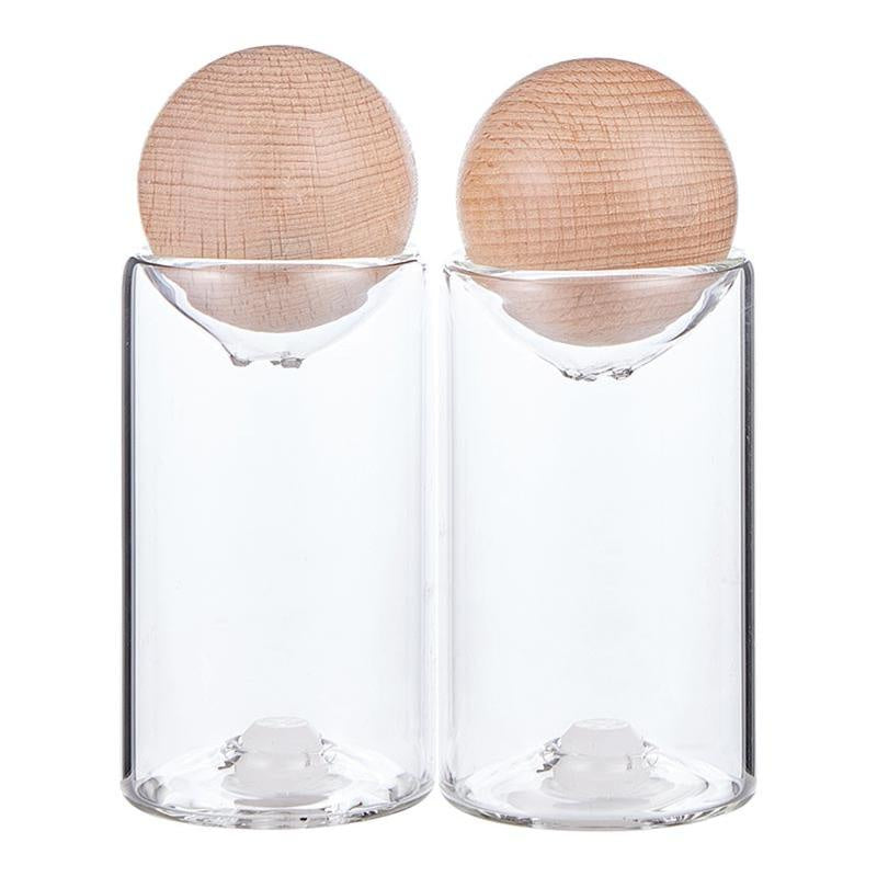 Salt & Pepper Shaker Set - Glass