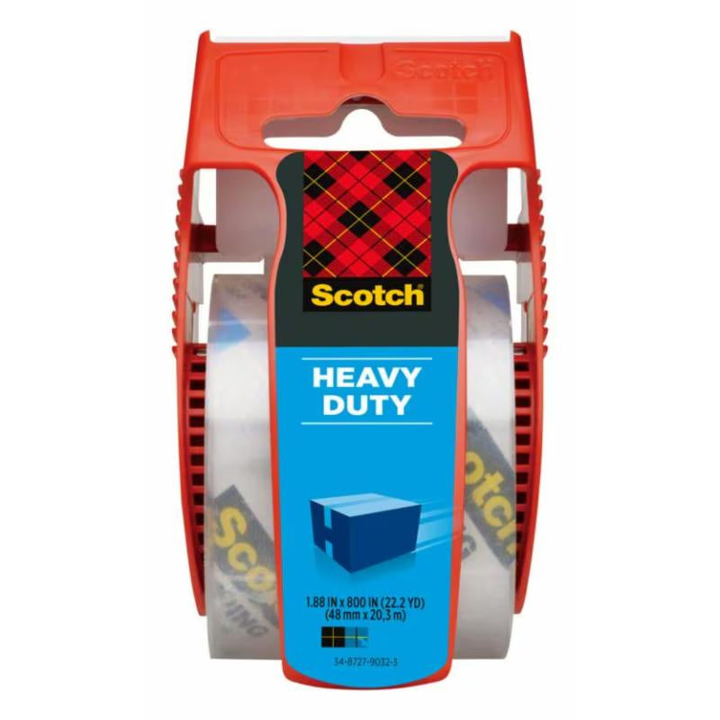 Scotch Heavy Duty Packing Tape w/Dispenser