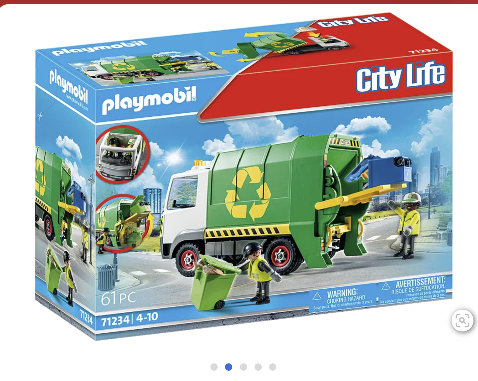 Playmobil Recycling Truck