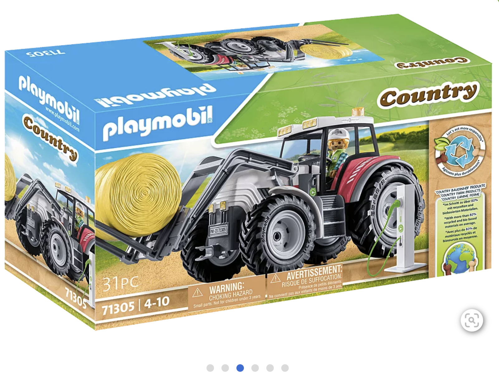 Playmobil Large Tractor with Accessories