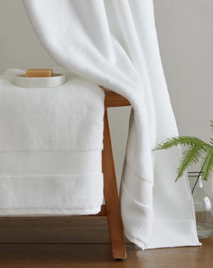 Earthright Bath Towel, 100% Cotton, White, 27 x 54 in