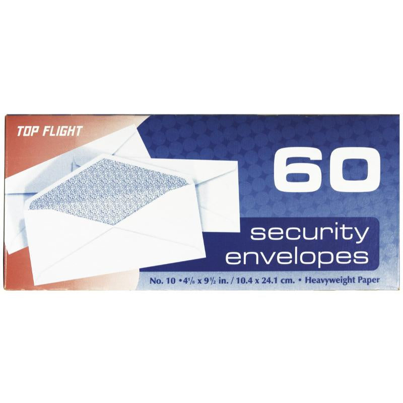 Security Envelopes, Large 60ct
