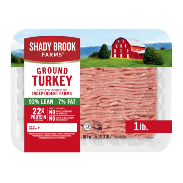 Shady Brook Farms 93% Lean Ground Turkey 1.3 lbs