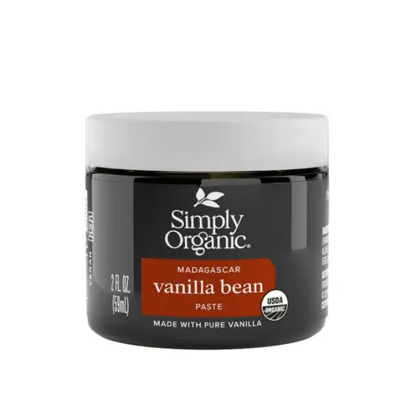 Slmply Organic Vanilla Bean Paste 2oz