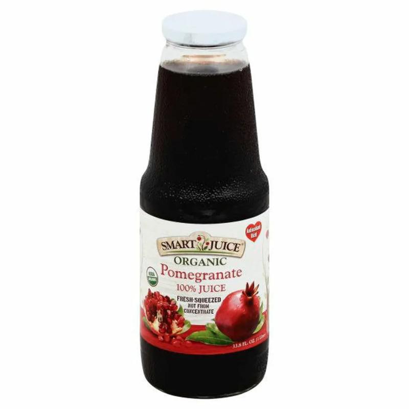 Smart Juice  Pomegranate Organic Unsweetened Juice 33.8oz