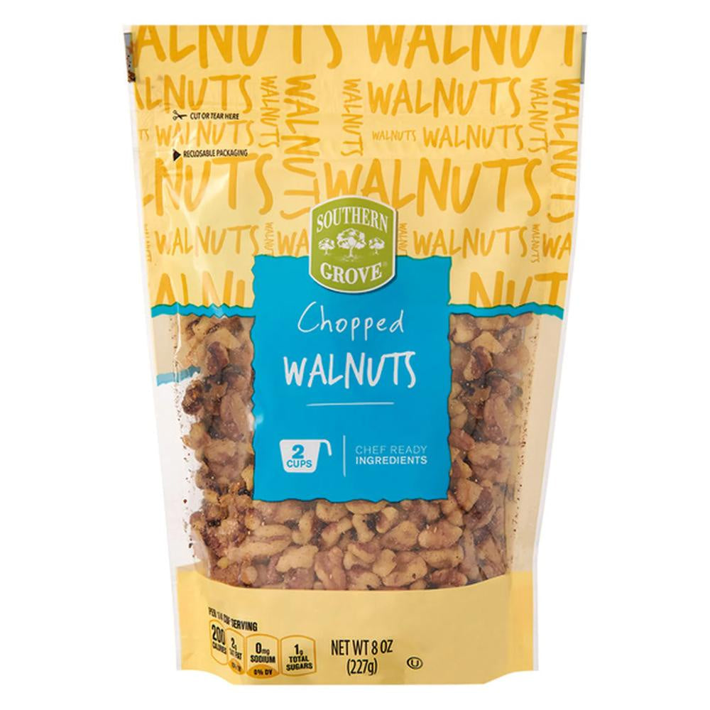 Southern Grove Chopped Walnuts 8.0 oz