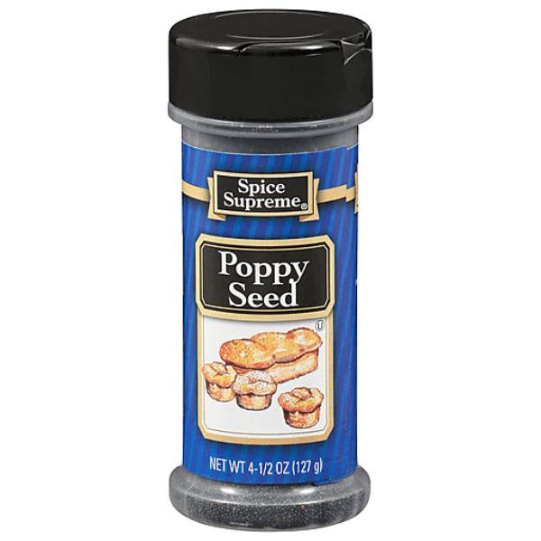 Spice Supreme Poppy Seeds 4.5 oz