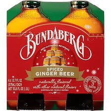 Bundaberg Spiced Ginger Beer 4/12.7oz (includes deposit)