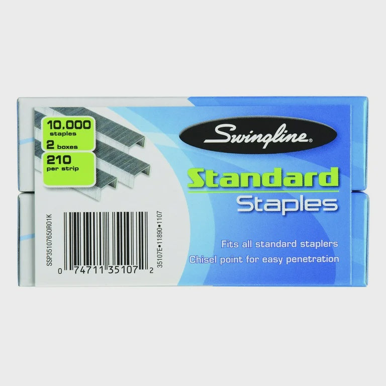 Standard Staples, 210/Strip, 5000/Box (BPO)