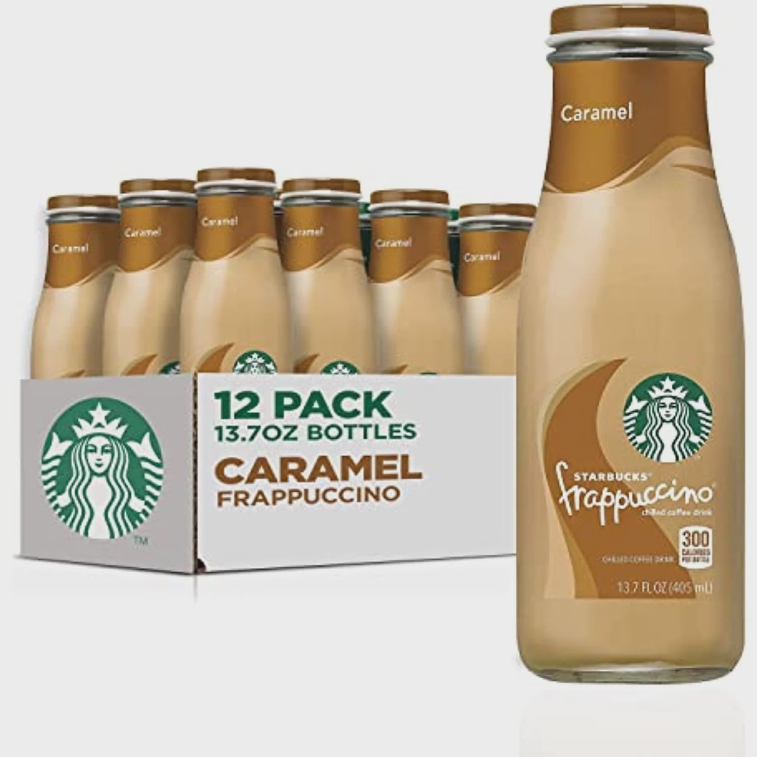 Starbucks Caramel Frappucino Coffee Drink 13.7oz 12 pk (BPO)