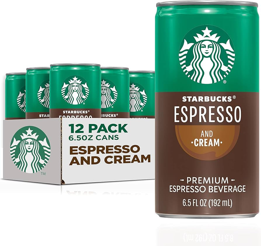 Starbucks Espresso & Cream 6.5oz 12/Case (BPO)