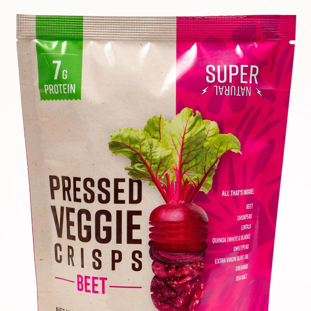 Super Natural Pressed Veggie Crisps, Beets 2oz