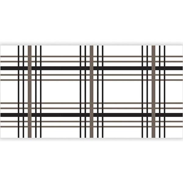 Table Runner - White Plaid