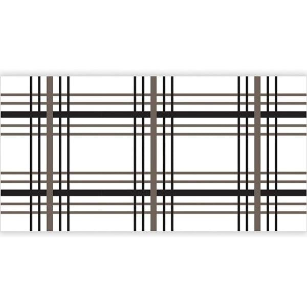 Table Runner - White Plaid