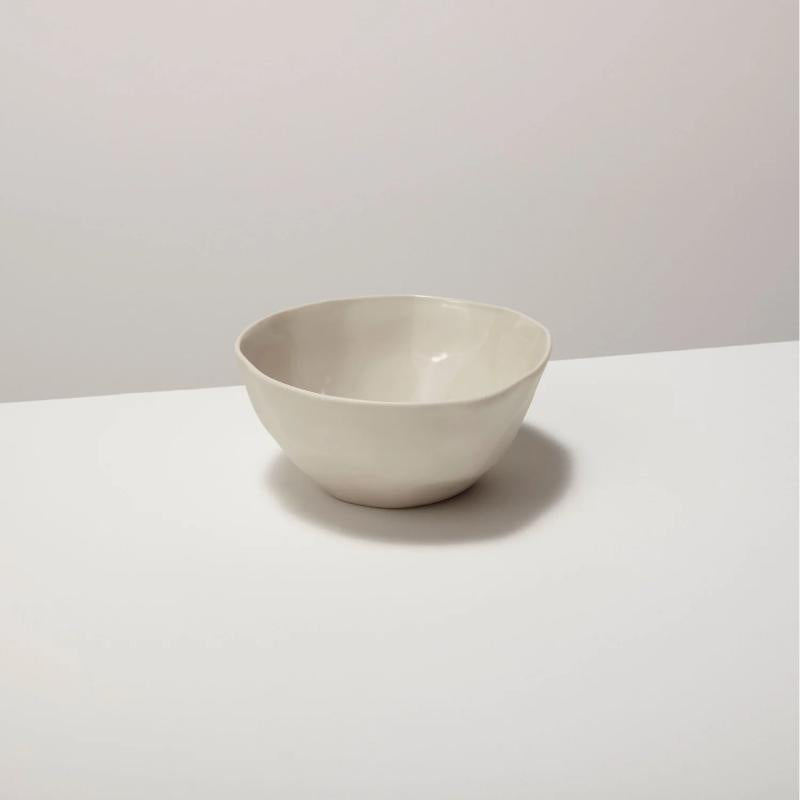 Tam Stoneware Small Bowl - Pearl