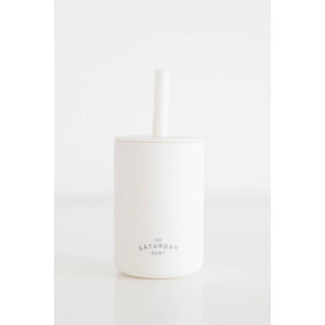 The Saturday Baby Silicone Straw Cup