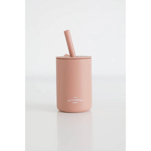 The Saturday Baby Silicone Straw Cup