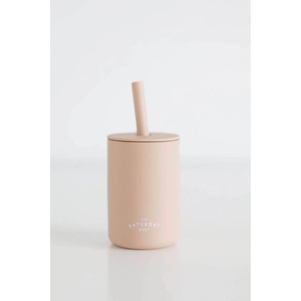 The Saturday Baby Silicone Straw Cup