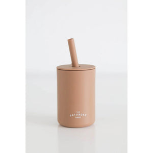 The Saturday Baby Silicone Straw Cup