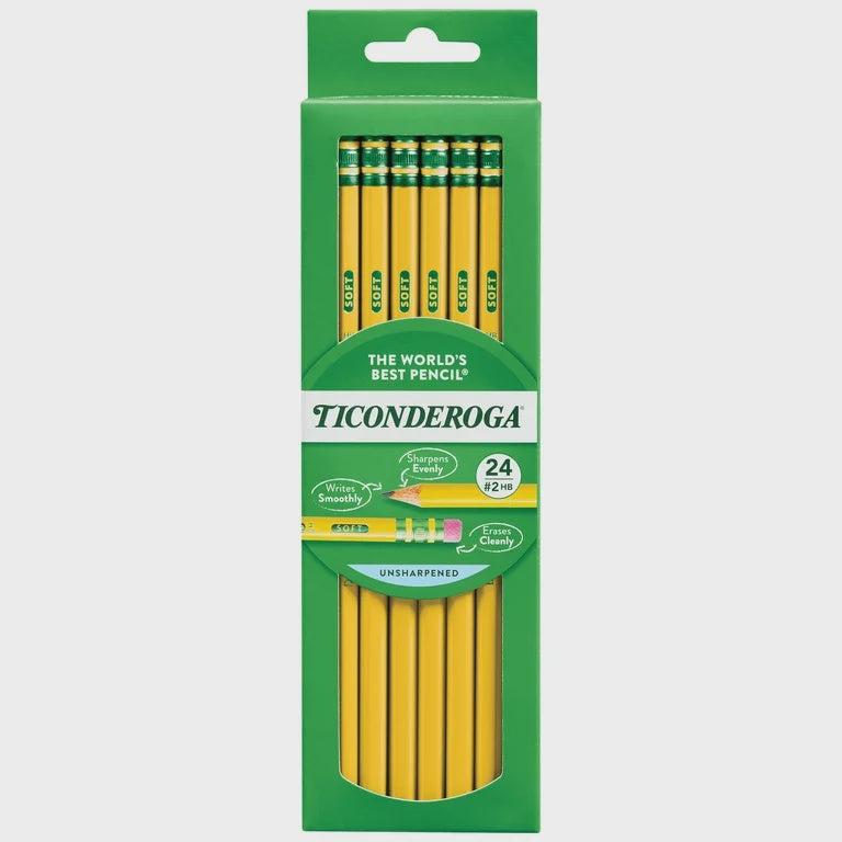 Ticonderoga #2 Pencils 24 ct