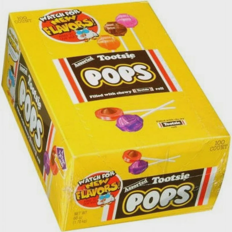 Tootsie Pops 60 oz, 100/case (BPO)