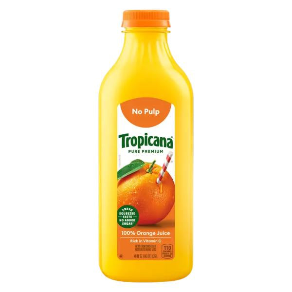 Tropicana Orange Juice No Pulp 46oz