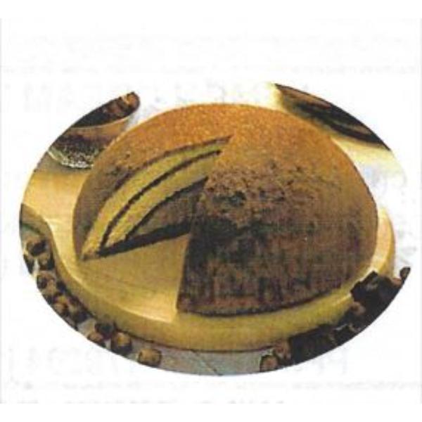 Chocolate Hazelnut Truffle Cake PFG - Sample Slice