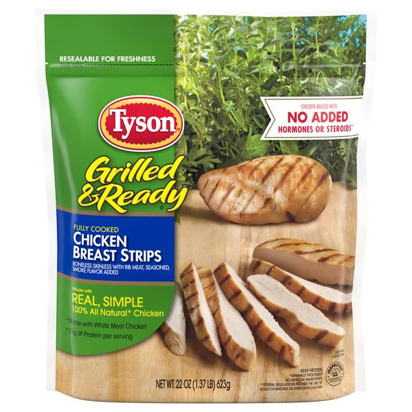 Tyson Grilled & Ready Chicken Strips 22oz