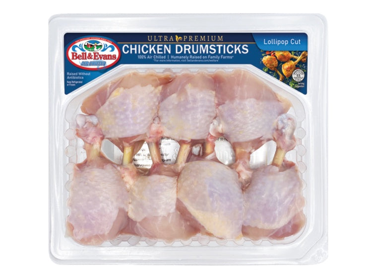 Chicken Lollipop Tray Pack Bell & Evans