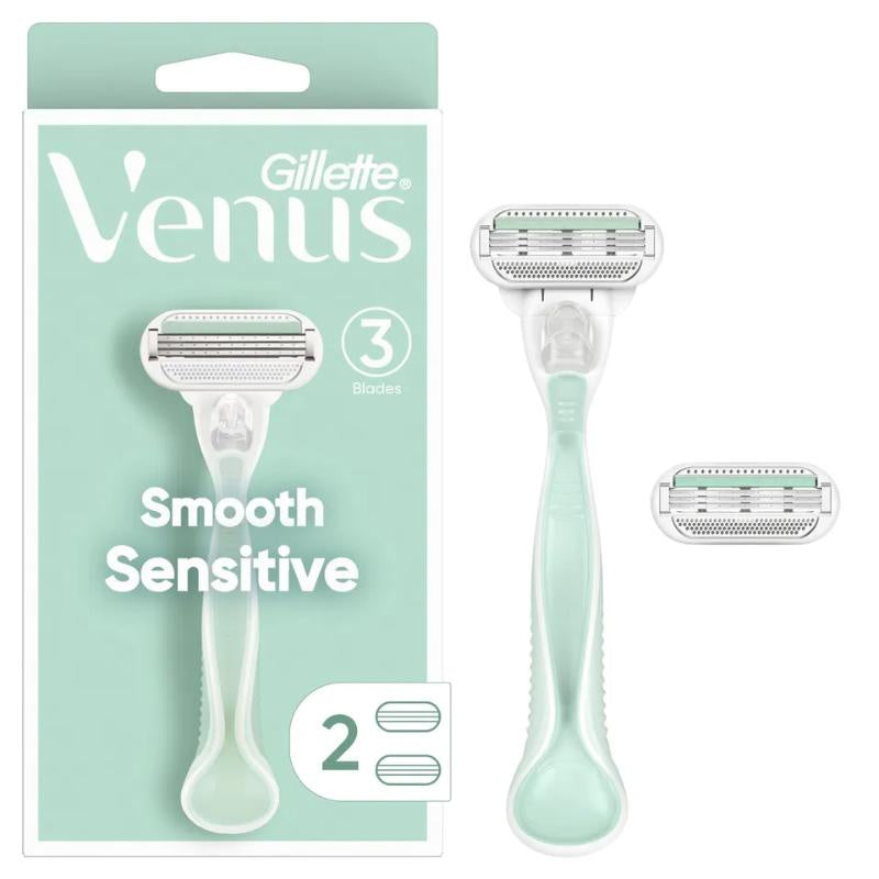 Venus Gillette Smooth Sensitive Razor & 2 refills