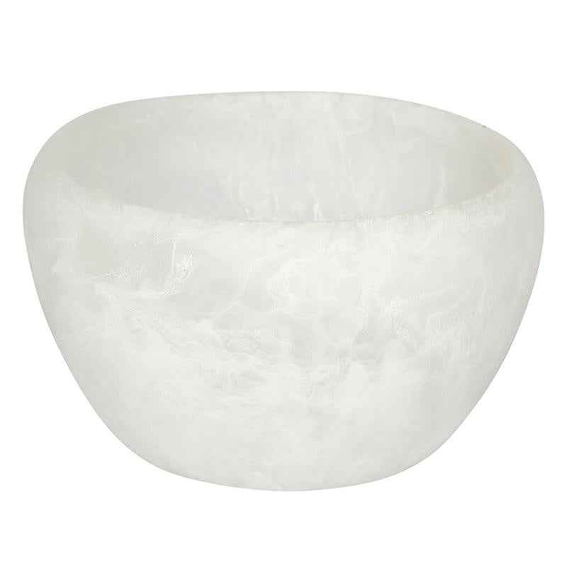 White Resin Dip Bowl