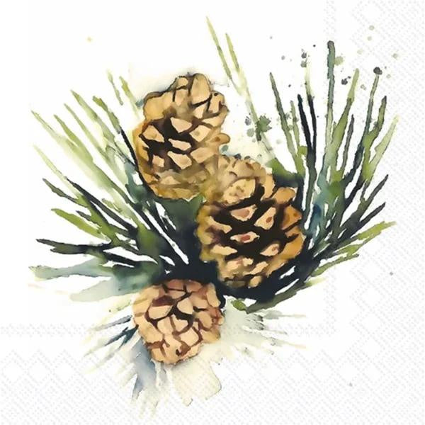 White Spruce Mangiacotti Fall Luncheon Napkin 20 Ct.