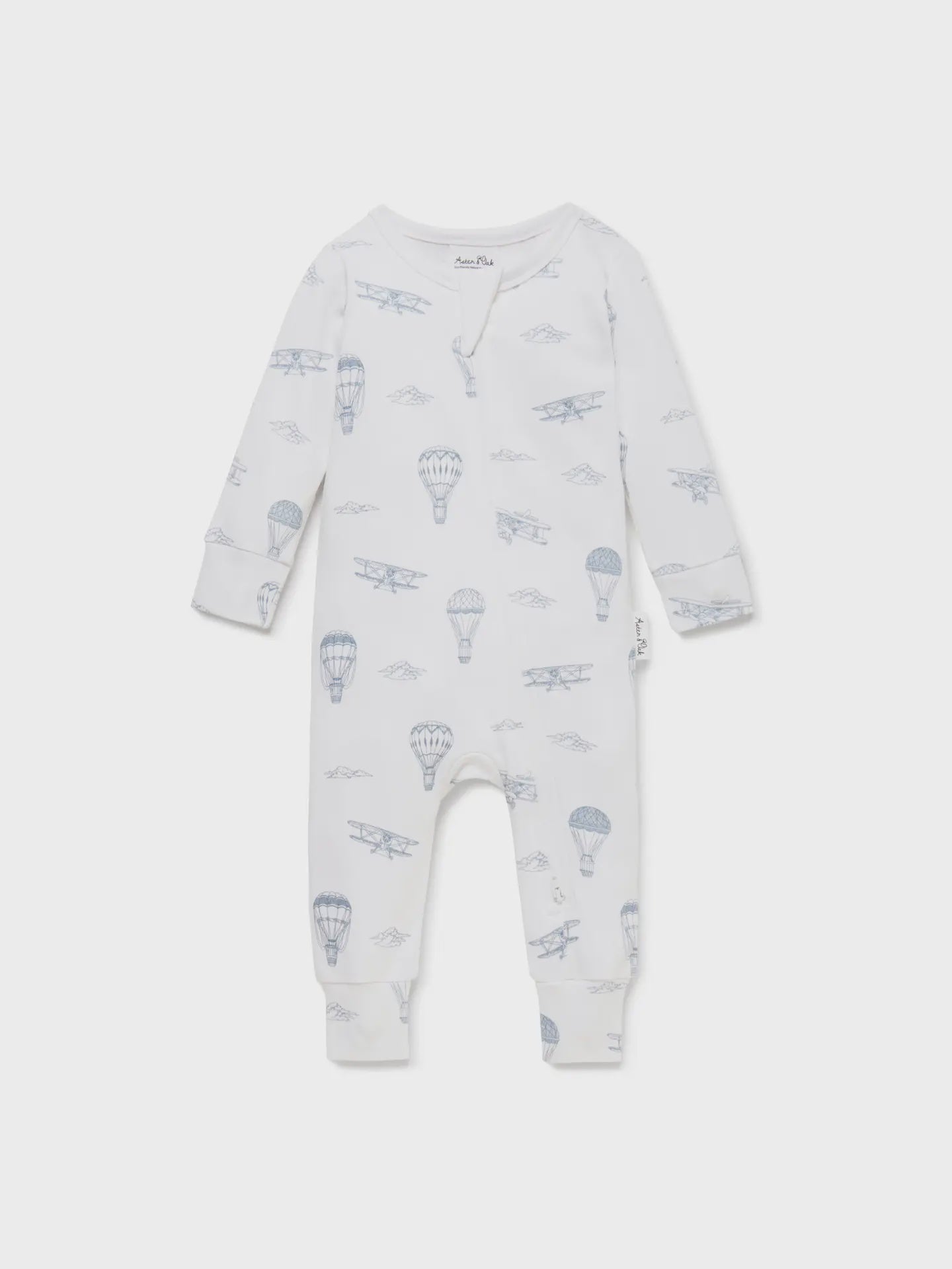 Aster & Oak Air Balloon Zip Romper