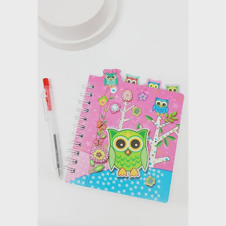 Owl Notebook and Pen Set