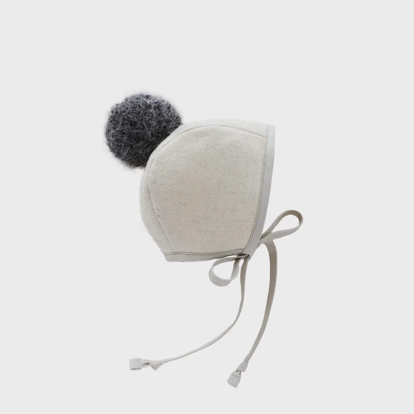 Briar Baby Penny Pom Bonnet Cotton-Lined