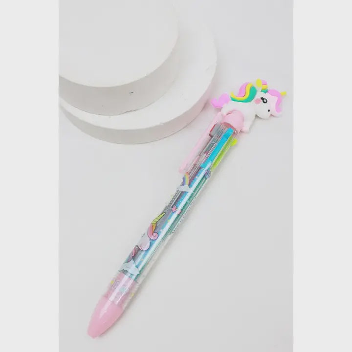 Cute Baby Unicorn Multi Color Pen