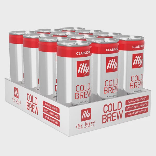 illy Cold Brew Classico Cans 8.5oz, 12 pk (BPO)