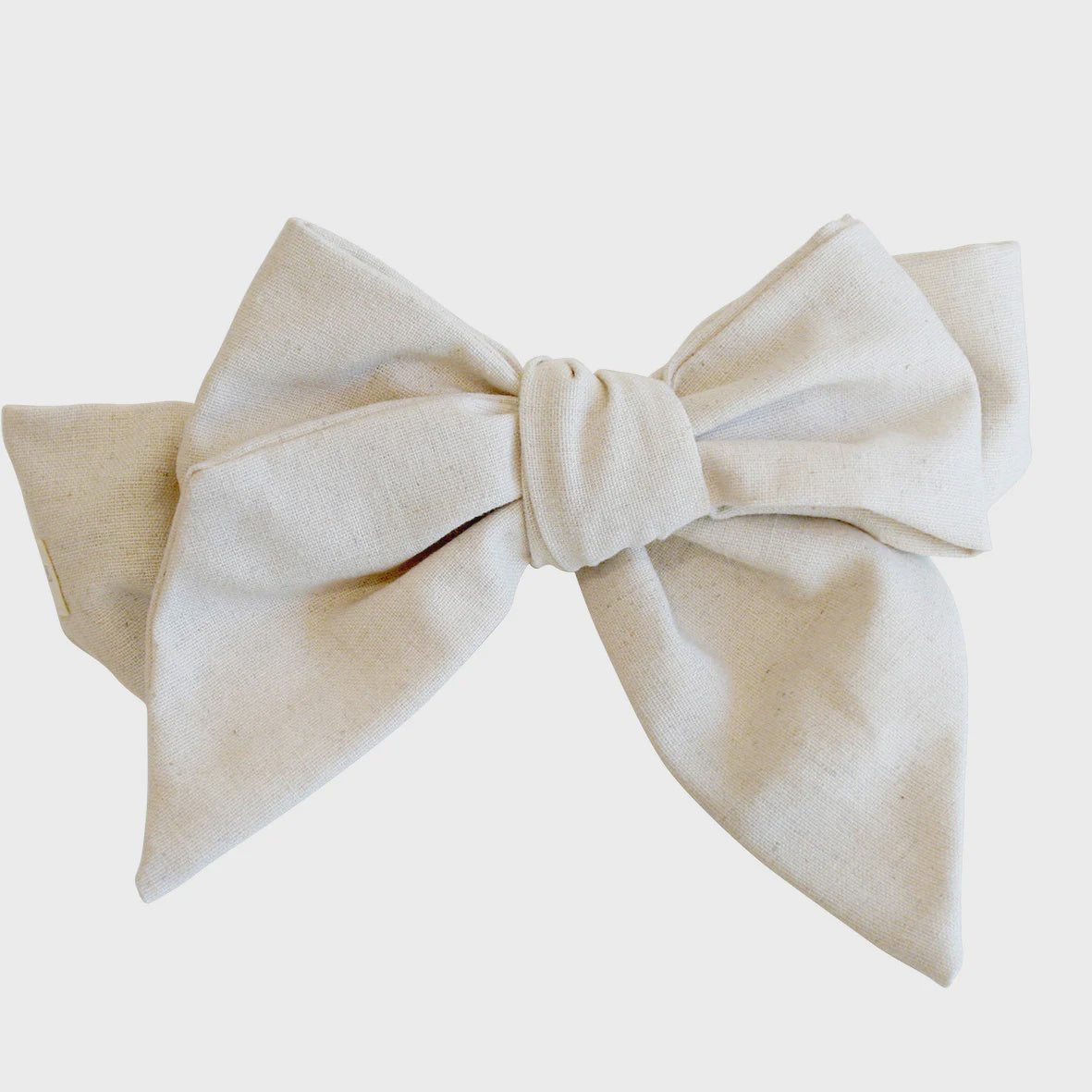 Linen Head Bow Natural