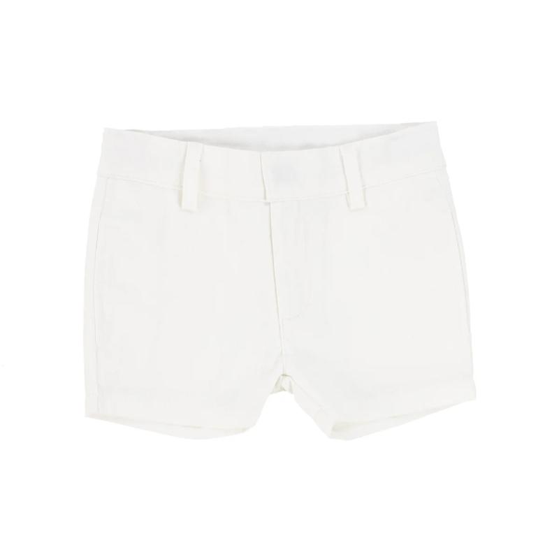 lil legs Boys Dress Shorts, White, 2T