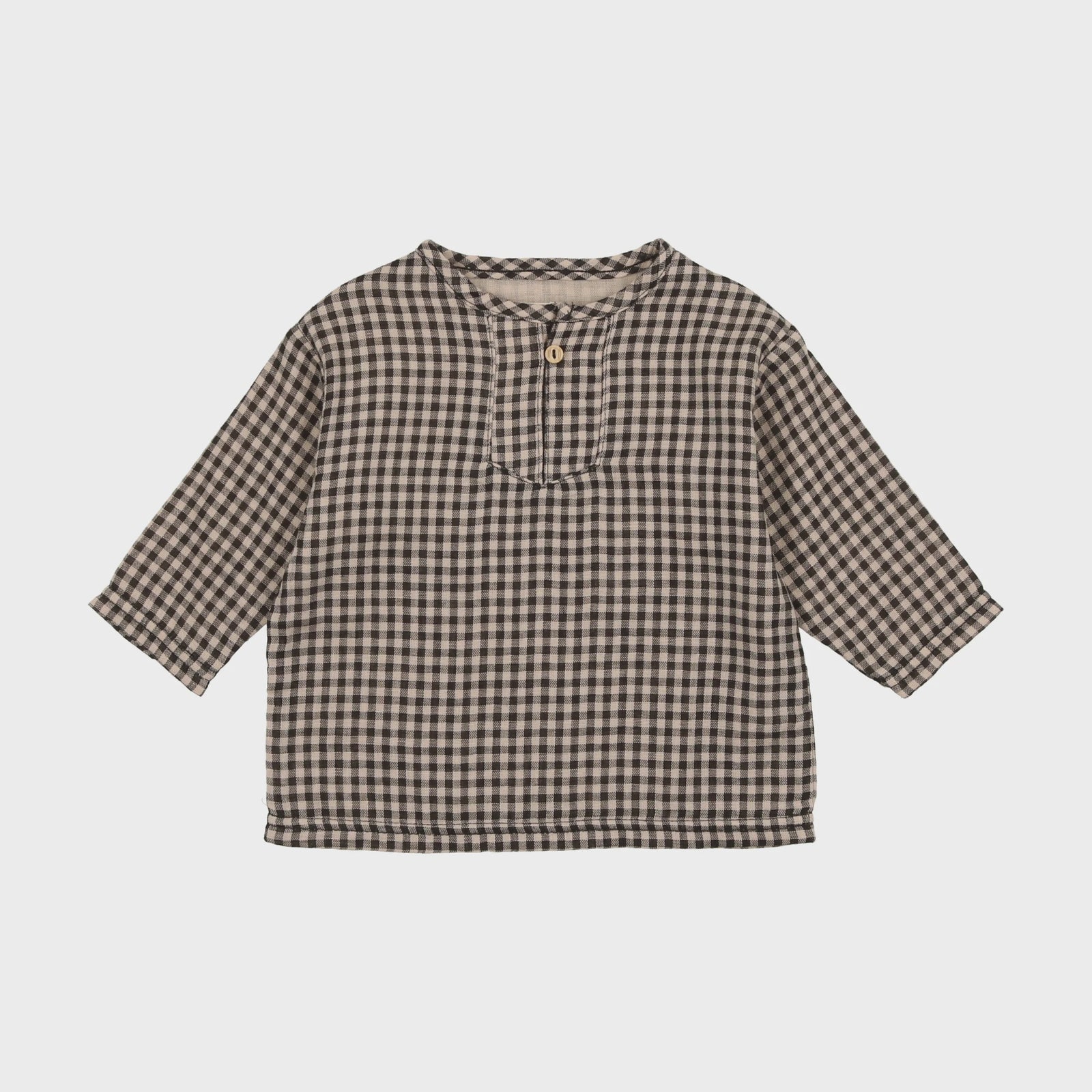 Boys Gingham Shirt Gingham / 9m