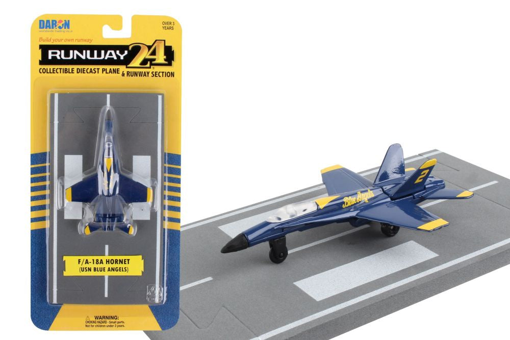 Runway 24 USN Blue Angles F/A-18