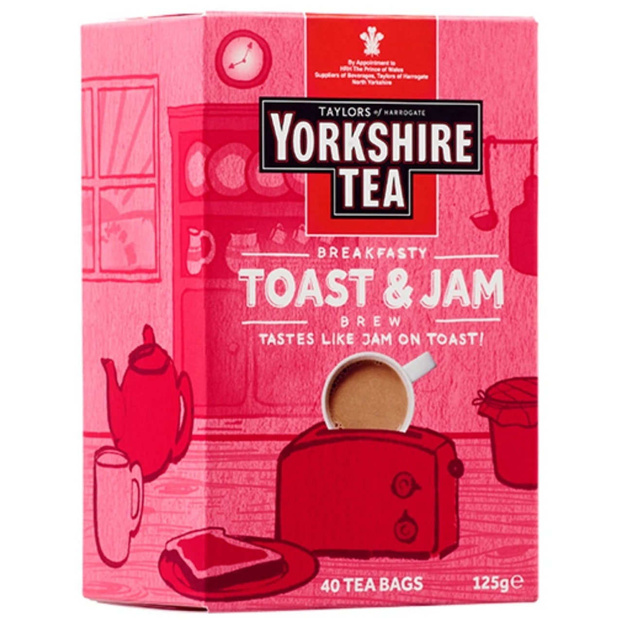 Taylor's Yorkshire Tea Toast & Jam Brew 40ct