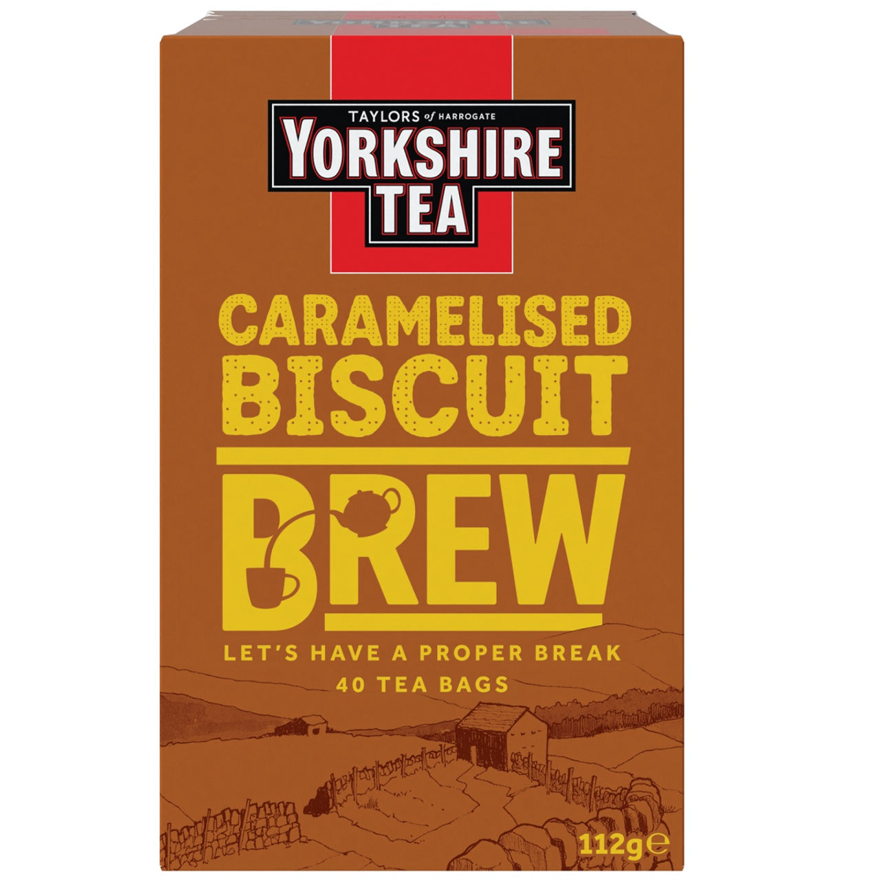 Taylors Yorkshire Caramelised Biscuit Brew 40ct