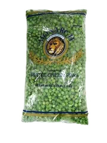 Monarch Green Petite Fancy Frozen Peas 2.5 lb