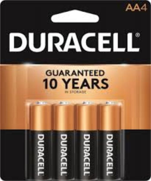 Duracell AA Batteries 4pk