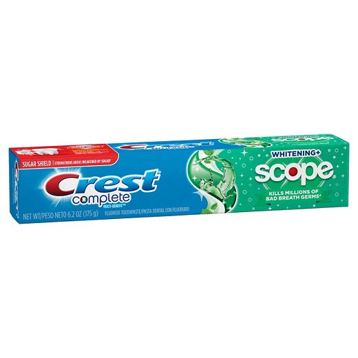 Crest Complete Toothpaste Plus Scope Outlast Ultra 6.3 oz.