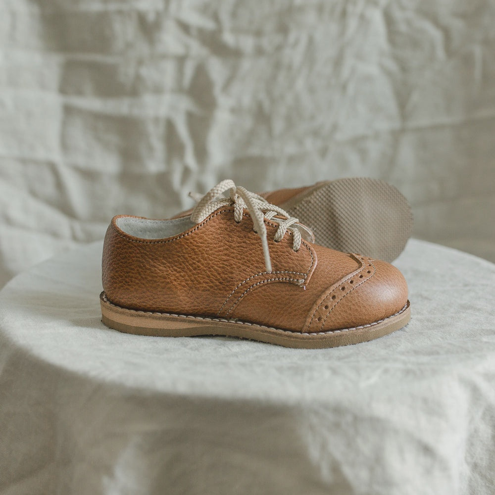 Wing Tip Oxford - Cognac