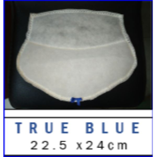 Double Thickness Popular Flat Large Tru-Blue Scarf Shape